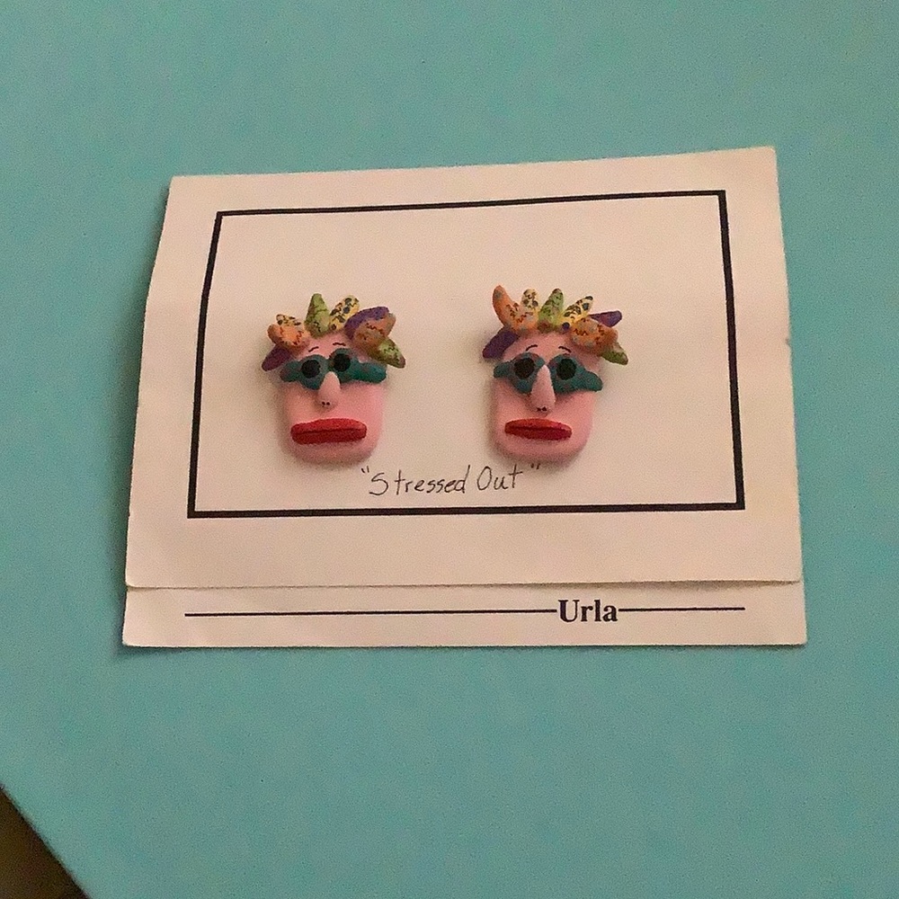 NWT Handmade Pierced earrings